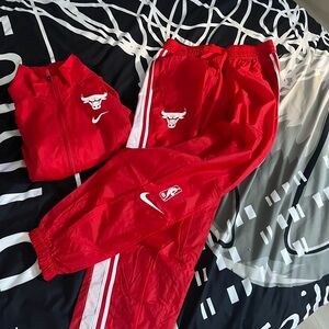 Nike Kids Red Track Pants